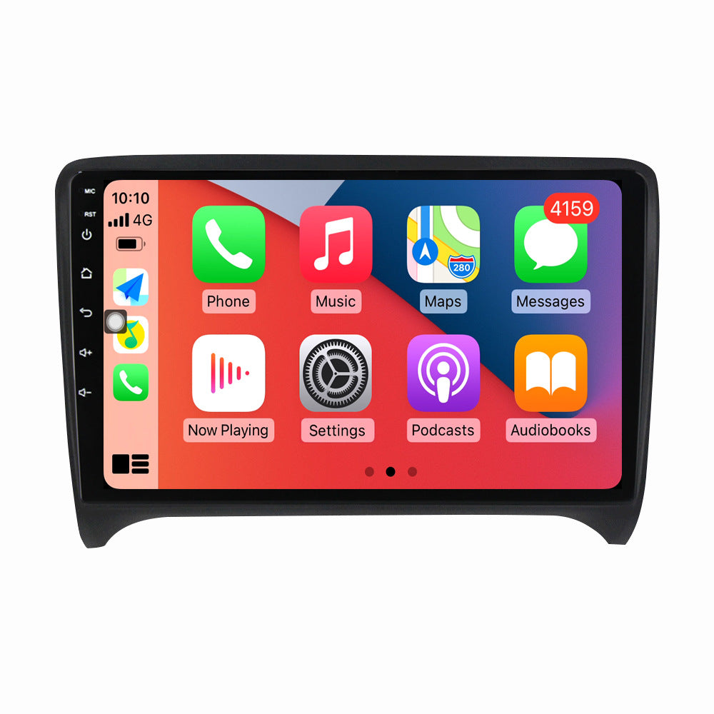 Suitable for Audi TT 06-12 to Android large-screen central control car navigation all-in-one machine 8 + 128G