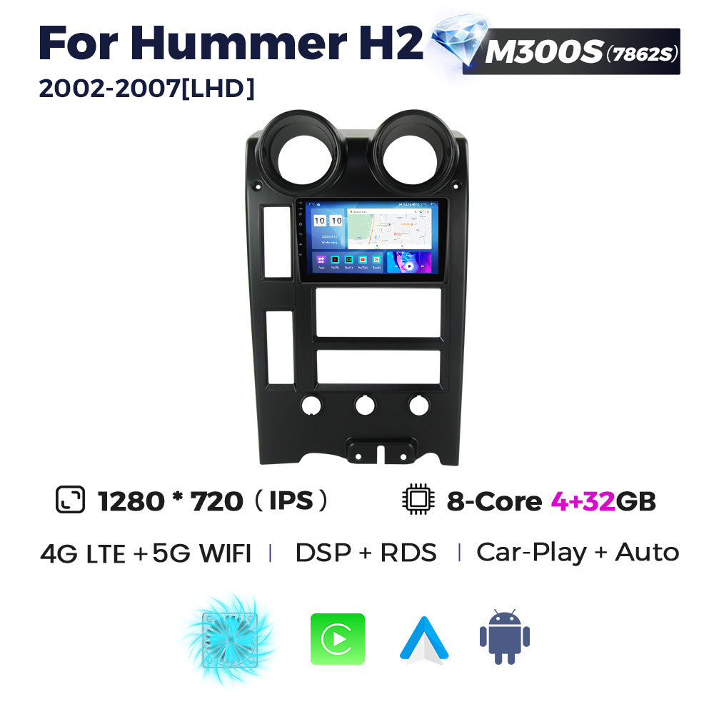 Suitable for hummer h2 2002-2007 hummer h2 smart android large screen car navigation