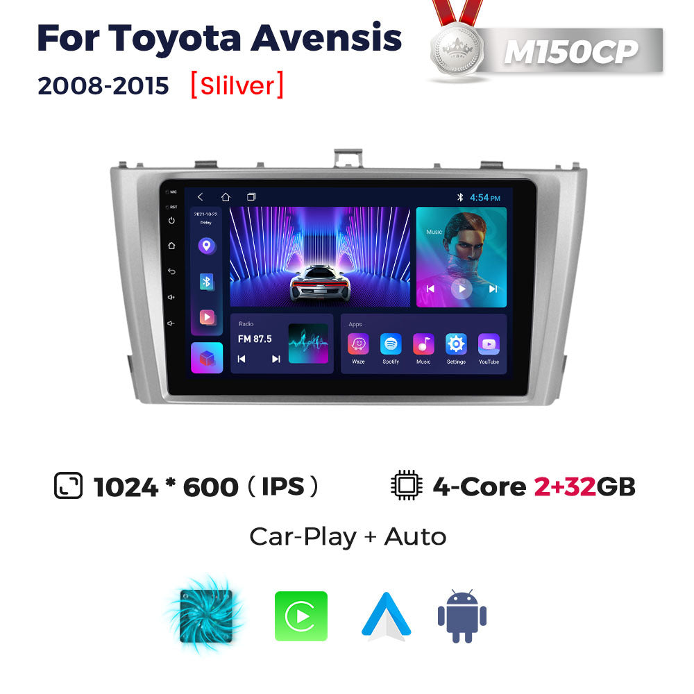 Applicable to Toyota Avensis 2008-2015 Android large screen central control navigation 8 + 256G