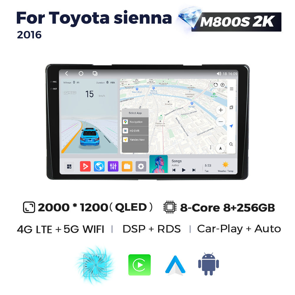 Suitable for toyota sienna 2016 original toyota sienna car smart android navigator