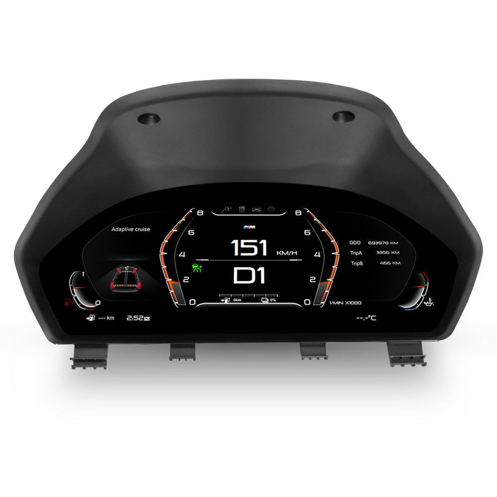 Compatible with BMW 3 Series F30, 3 Series GT F34, 4 Series F32 HD electronic full LCD instrument panel, 12.3 inches