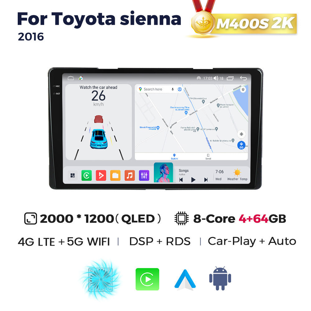 Suitable for toyota sienna 2016 original toyota sienna car smart android navigator