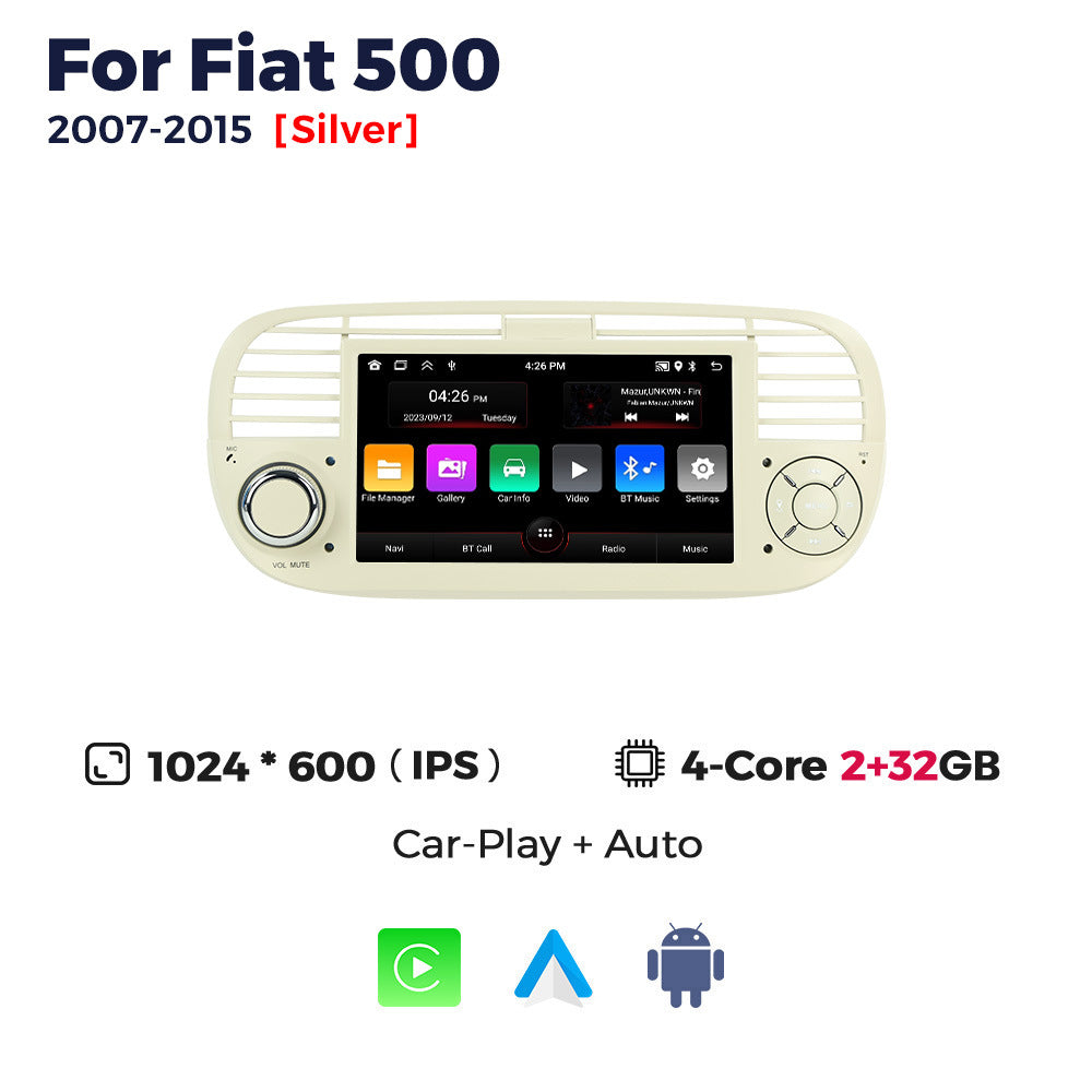 Cross-border wholesale fiat 500 abarth 2007-2015 fiat 500 android navigator one-piece purchase