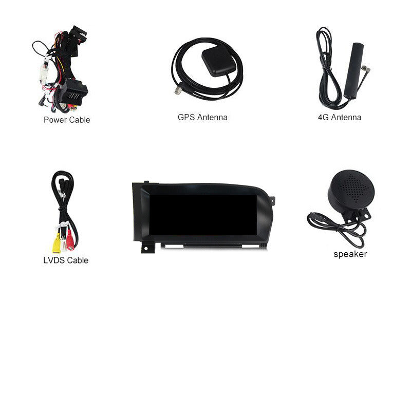 Applicable to Mercedes-Benz W221 S-class S350 S400 Android large screen central control car navigation Bluetooth carplay