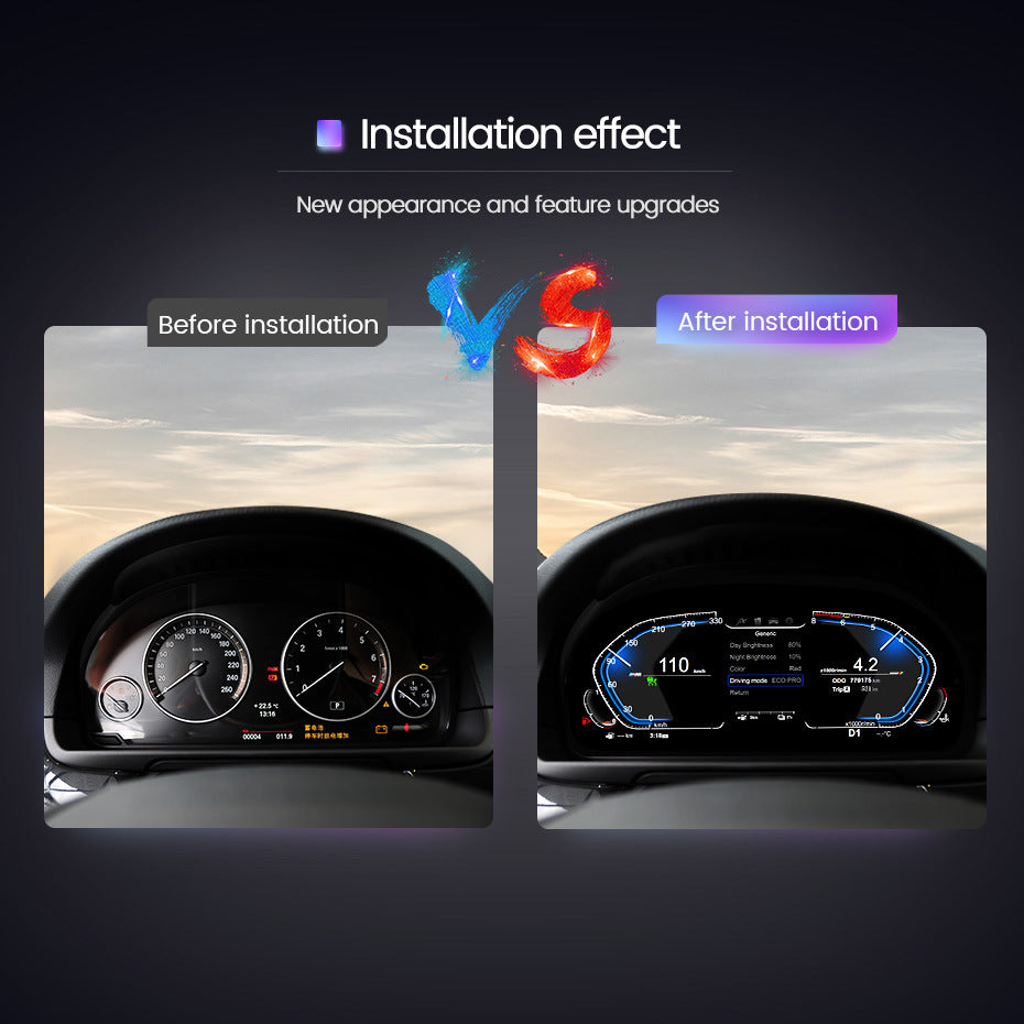 Suitable for bmw bmw gt-f07 f01 f10 f06f15 f25 f26f16 lcd instrument display