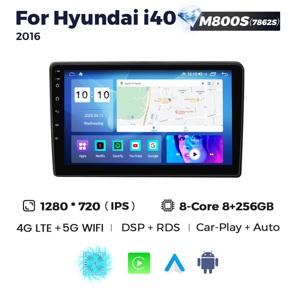Suitable for hyundai i40 2011-2016 hyundai i40 large screen android car navigator cross-border supply