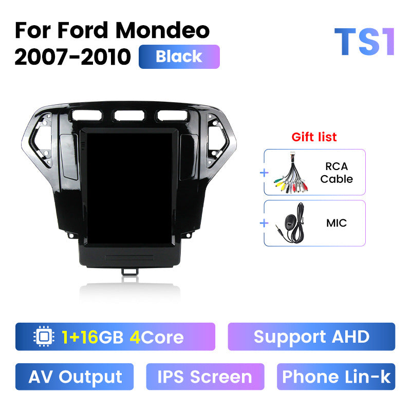 Suitable for 2007-2010 ford mondeo vertical screen android navigation, reversing camera car navigation system / long version