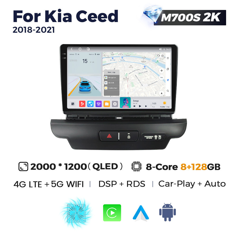 Suitable for kia ceed 2018-2021 kia proceed restoration smart android large screen car navigation