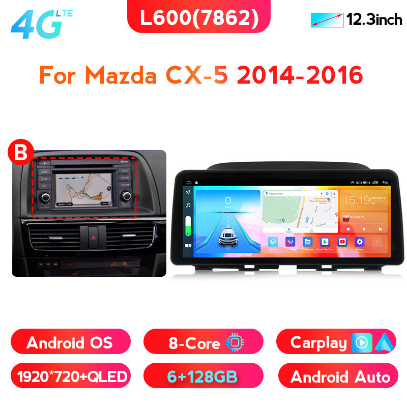 Suitable for 14-16 mazda cx5 mazda cx-5 central control android large screen navigation restorationcarplay