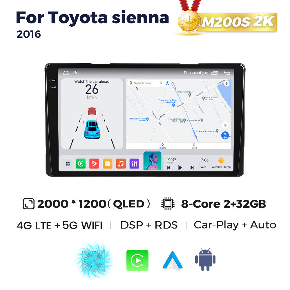 Suitable for toyota sienna 2016 original toyota sienna car smart android navigator