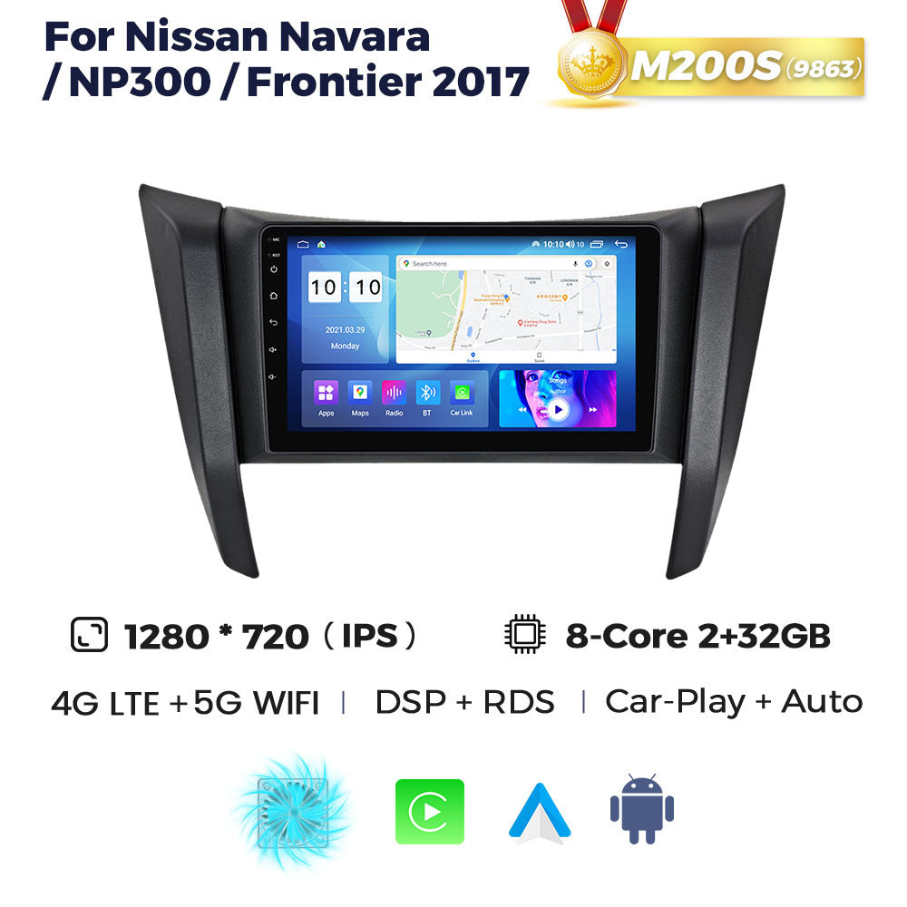 Suitable for nissan navara np300 2007-2021 navara car android smart navigator
