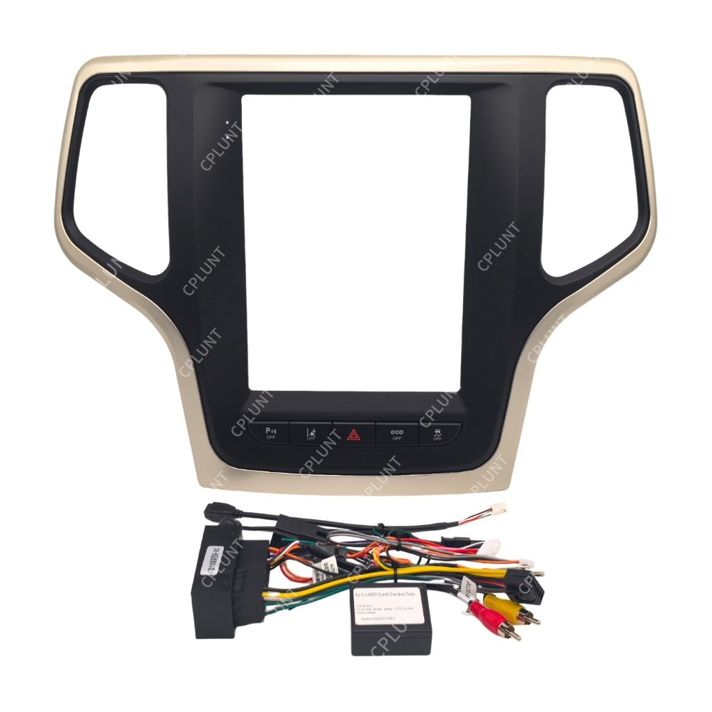 Suitable for jeep grand cherokee android central control navigation surface frame restoration panel