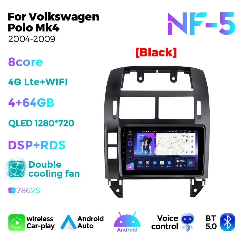 Suitable for vw polo 2004-2011 volkswagen polo large screen android smart navigator wireless carplay