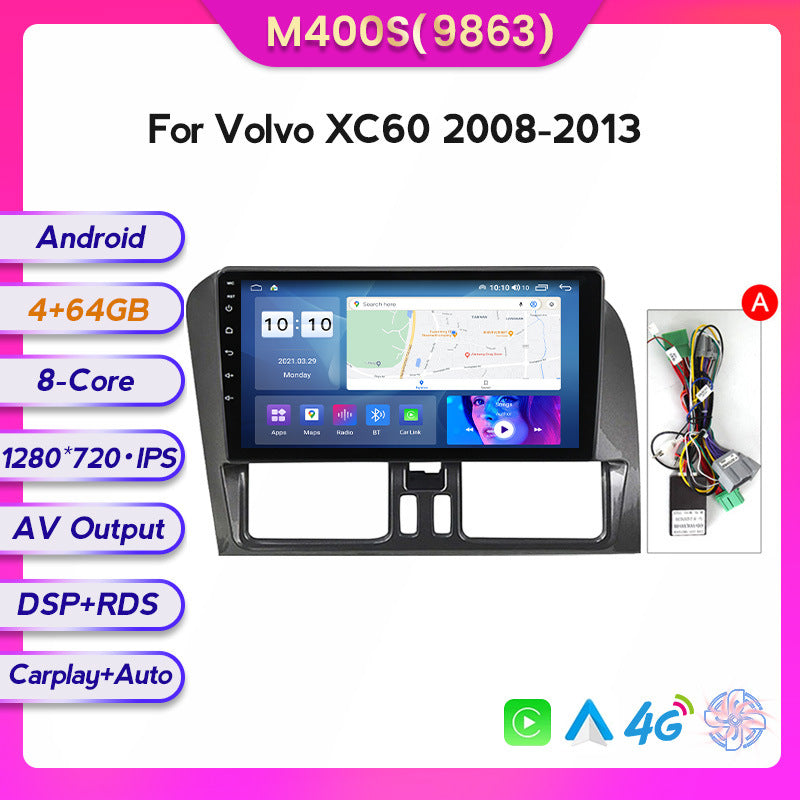 Suitable for volvo 08-13 volvo xc60 android large screen car navigation carplay cross-border supply