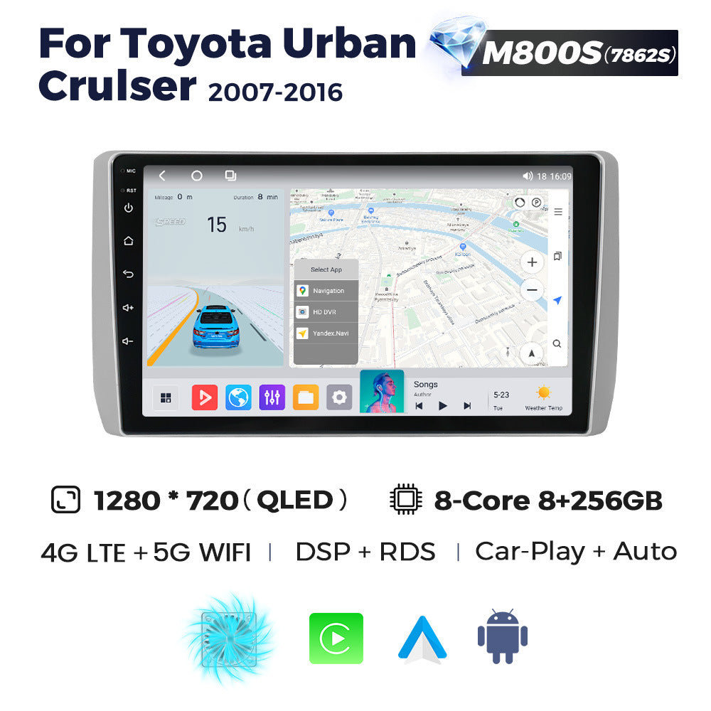 Suitable for toyota urban cruiser 2007-2016 toyota suv android car smart navigation
