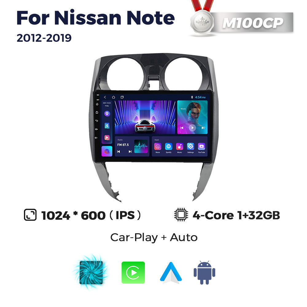 Suitable for nissan note 2012-2019 nissan sunny car android smart navigator carplay