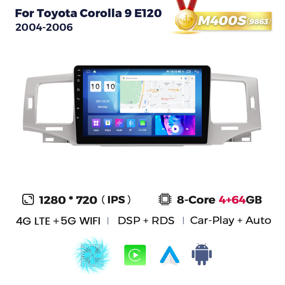 Suitable for toyota corolla 9 e120 2004-2006 car android navigation
