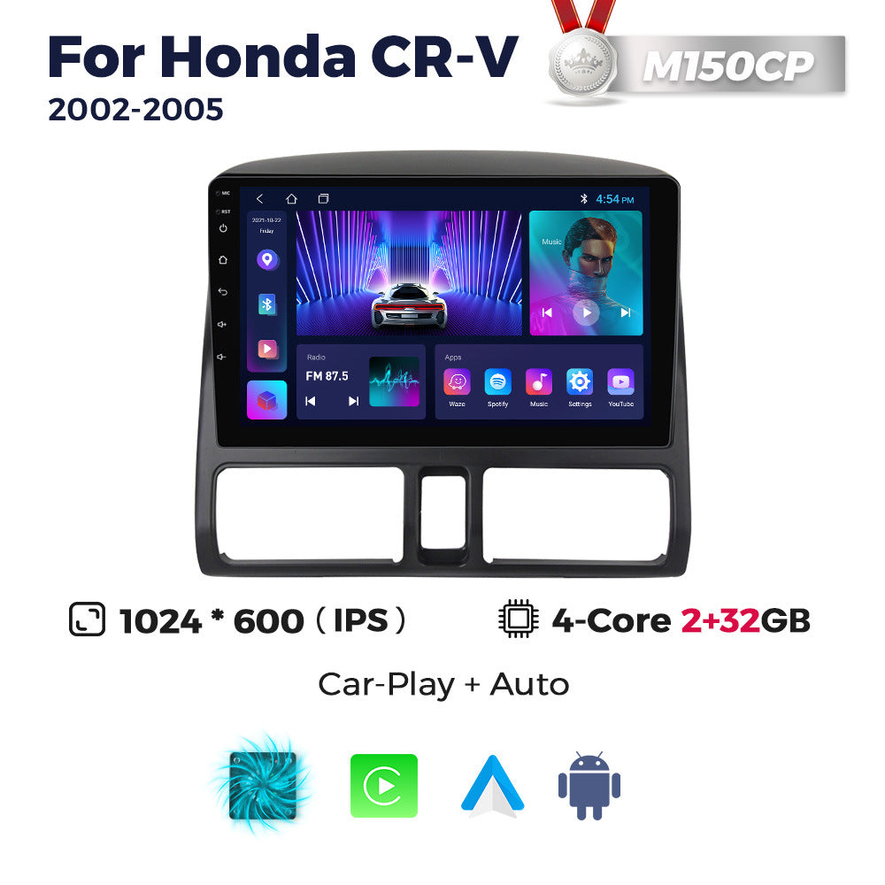 Suitable for 02-05 honda crv honda crv car large screen android navigator wireless carplay