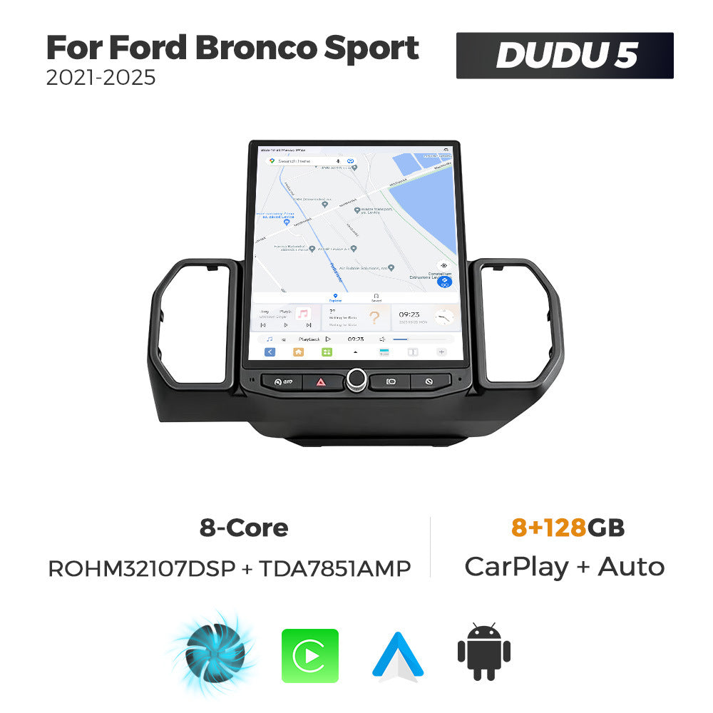 Suitable for 12" ford bronco sport 21-25 ford bronco dudu7 vertical screen android car machine