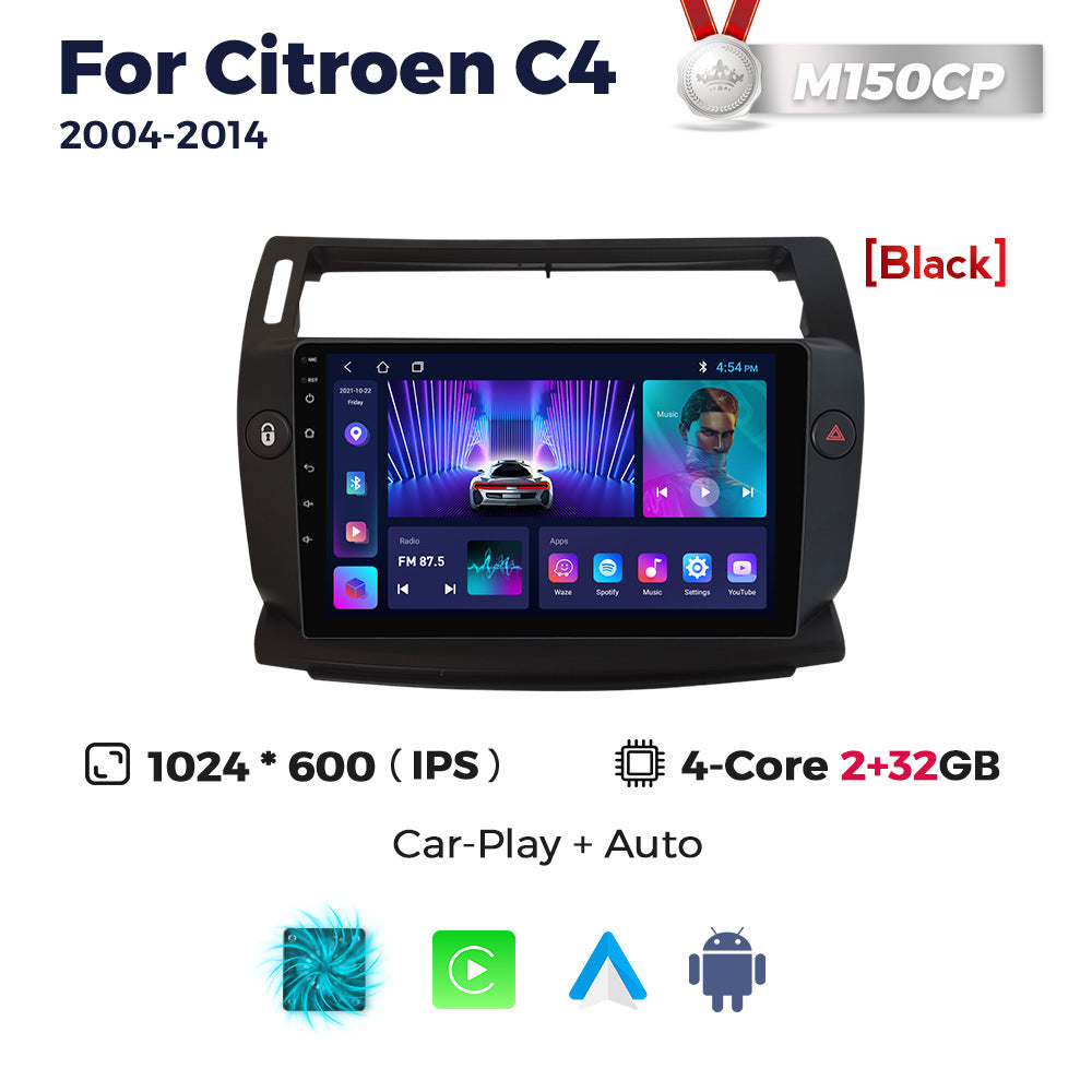 Suitable for 04-11 citroen sega c4 citroen c4 android car navigation wireless carplay