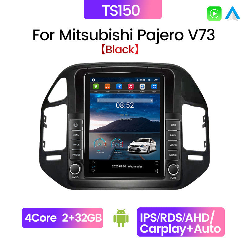 Suitable for mitsubishi pajero v73 vertical screen car android navigator stone monument machine