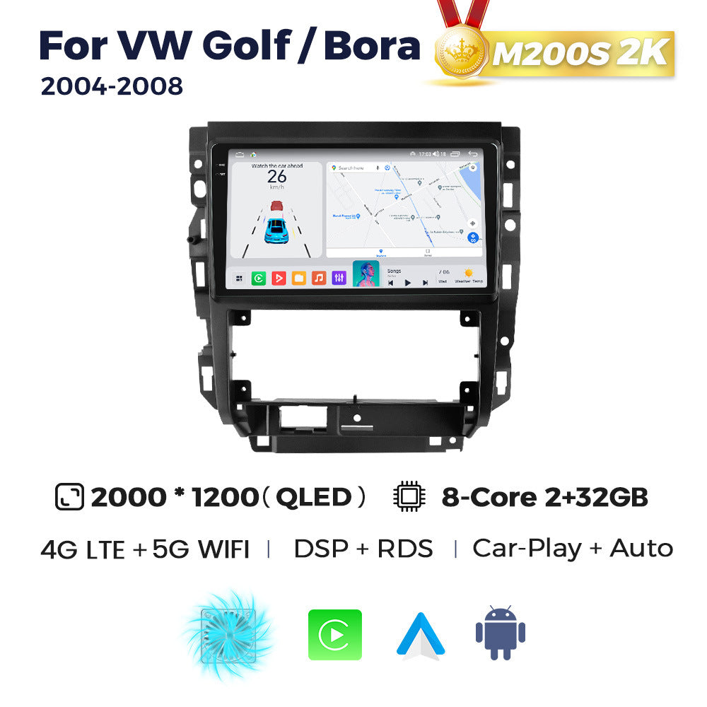 Suitable for vw golf bora 2004-2008 volkswagen golf bora android large screen car navigation