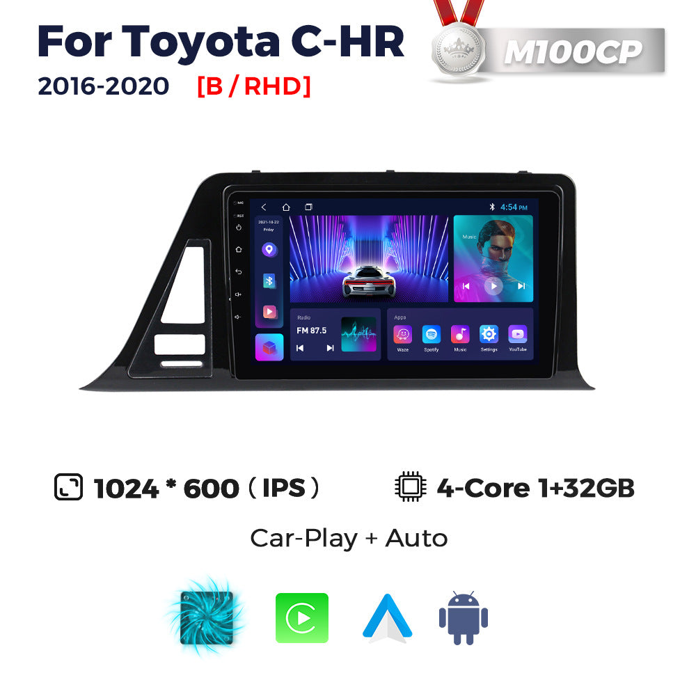 Suitable for toyota c-hr 2016-2020 toyota chr car large screen android navigation motherboard bt5.0