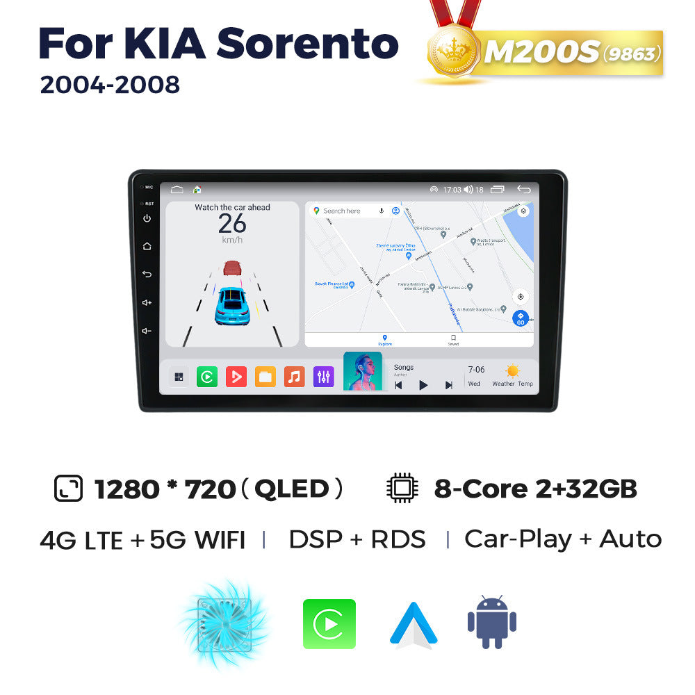 Suitable for kia sorento 2004-2008 9inch car android smart navigation