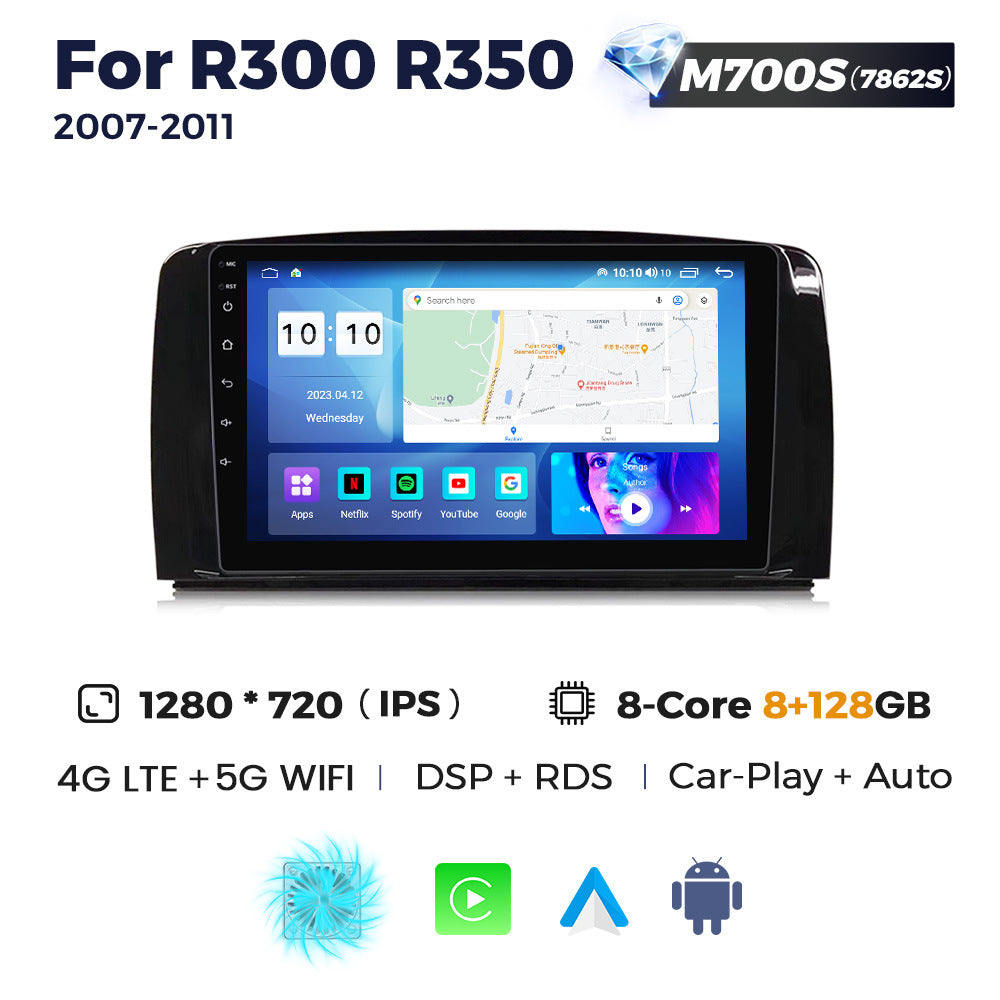 For mercedes benz r-class w251 r300 car large screen smart android navigator