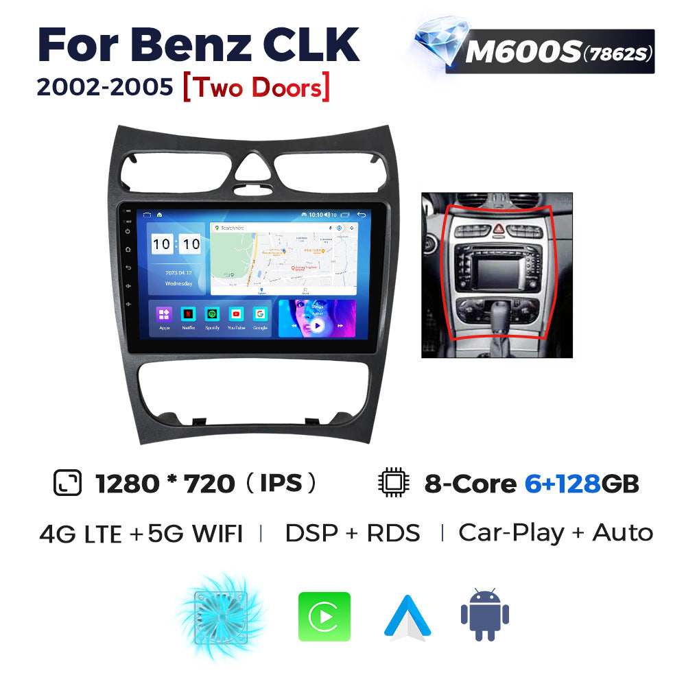 Suitable for mercedes-benz clk convertible (2-door) benz mercedes clk 320 car android navigation head unit