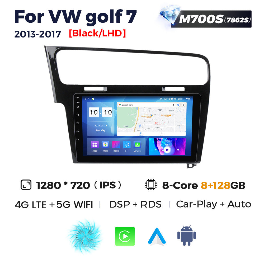 Suitable for left and right peptides vw golf 7 2013-2017 volkswagen golf seven car android large screen navigation