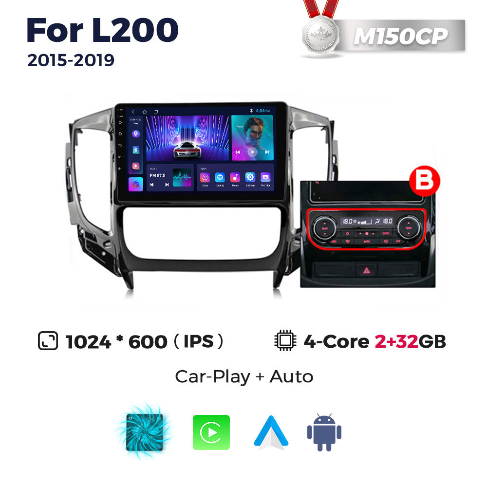 Suitable for mitsubishi l200 2015-2019 triton android car large screen central control navigator