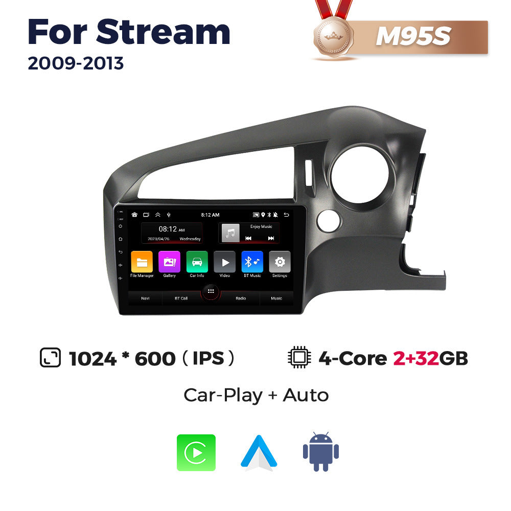 Suitable for honda stream 2009-2013 honda shiyun right peptide smart android car navigation