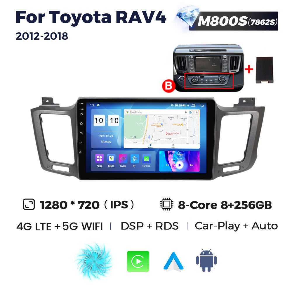Compatible with Toyota RAV4 2012-2018 Android large-screen central navigation 8+256G