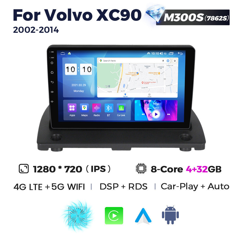 Suitable for volvo 02-14 volvo xc90 android large screen car navigation carplay cross-border supply