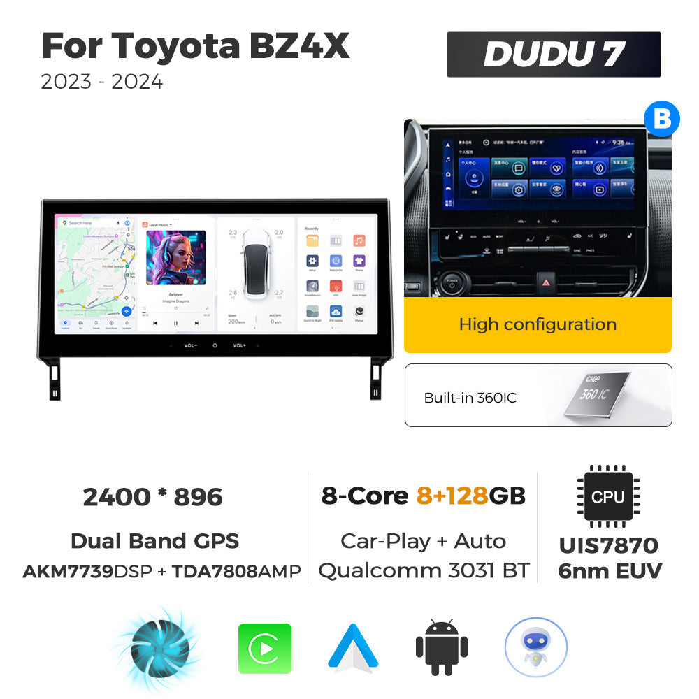 Suitable for toyota bz4x to present 2022-2024 toyota bz4x platinum 4x12 dudu7