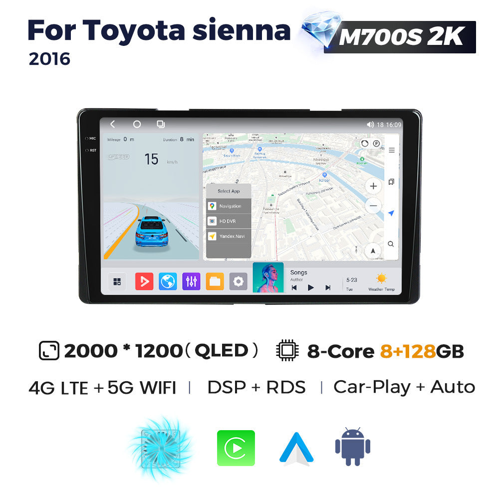 Suitable for toyota sienna 2016 original toyota sienna car smart android navigator