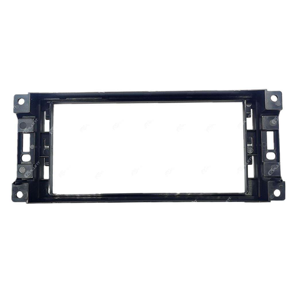 Suitable for jeep wrangler center console dvd panel modification android large screen navigation frame versatile set frame