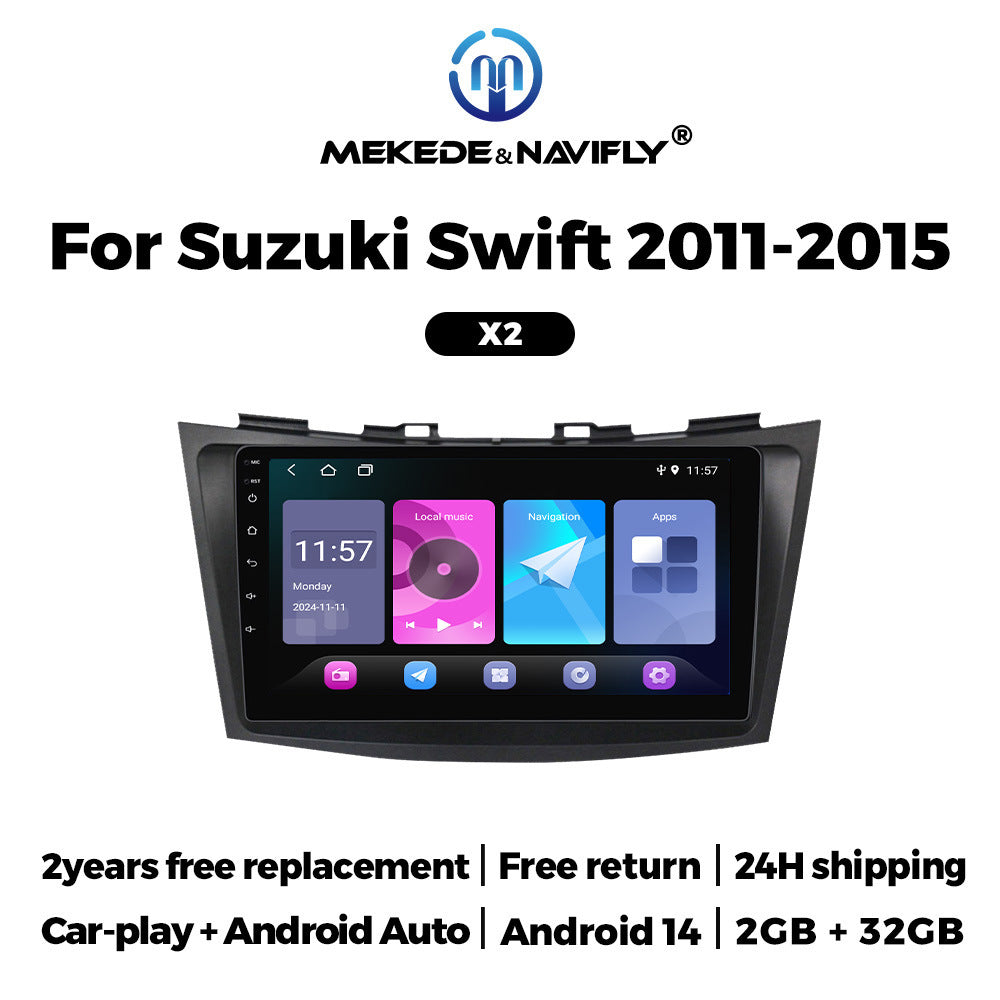 Suzuki Swift 11-15 Android Car GPS Navigation Car MP5 Bluetooth Player All-in-One