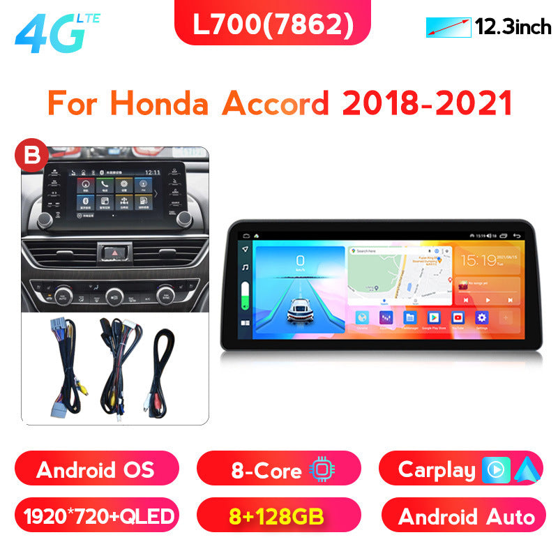 Suitable for honda accord 10th generation (high-end trim) with dual system functionality - accord 10 android head-up display navigation