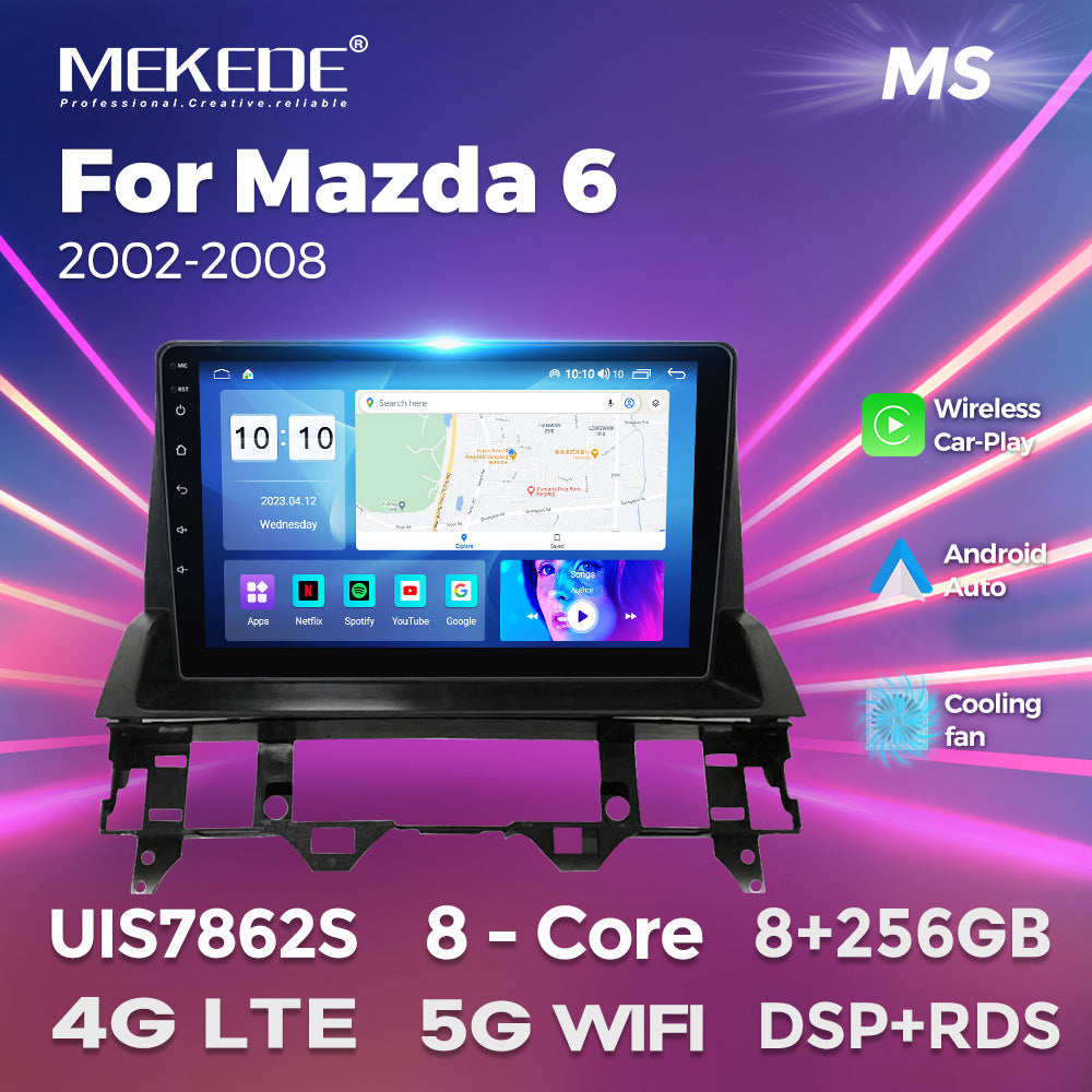Suitable for mazda 6 mazda 6 2002-2008 mazda 6 top-mounted car large-screen android navigator
