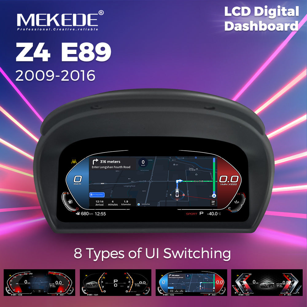 Applicable to BMW Z4 E89 2009-2016 Upgraded Full LCD Dashboard Wireless Carplay