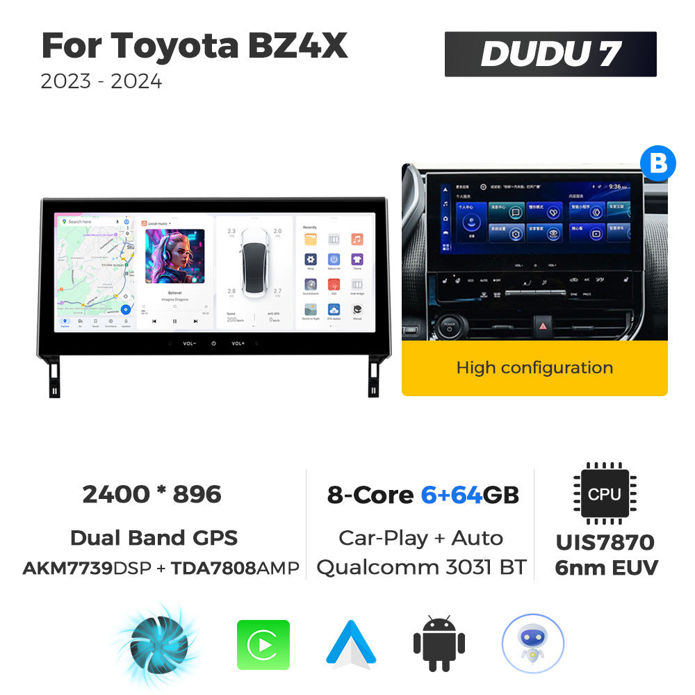 Suitable for toyota bz4x to present 2022-2024 toyota bz4x platinum 4x12 dudu7