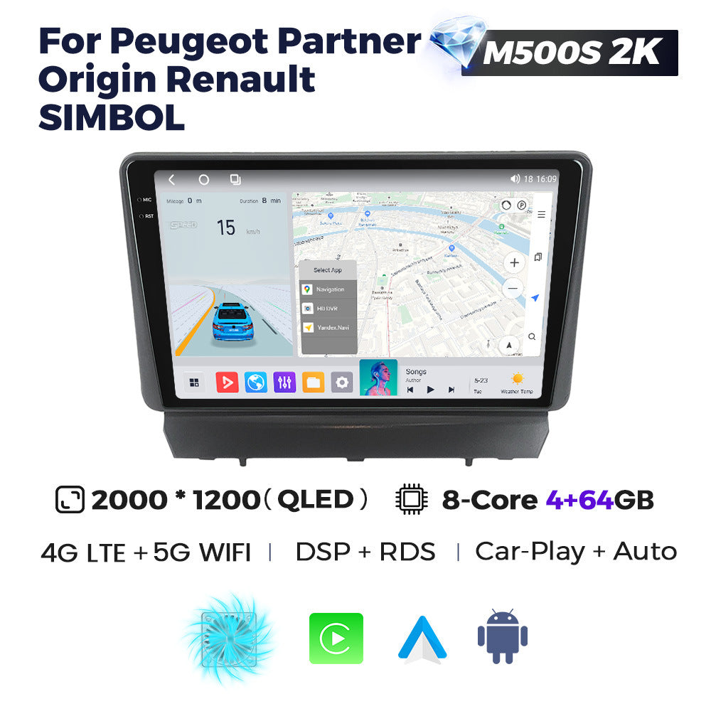 Suitable for peugeot partner origin renault simbol android car navigation