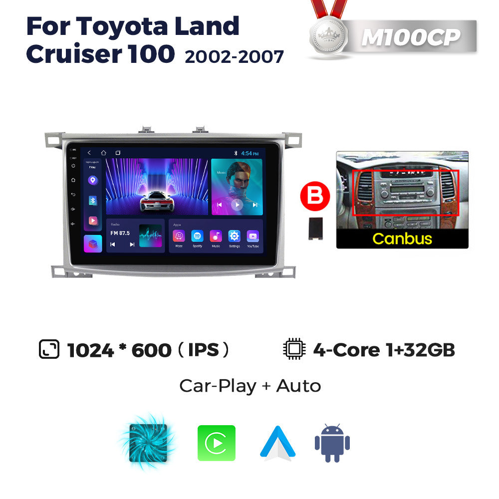 Suitable for toyota land cruiser 100 2002-2007 toyota land cruiser android navigator