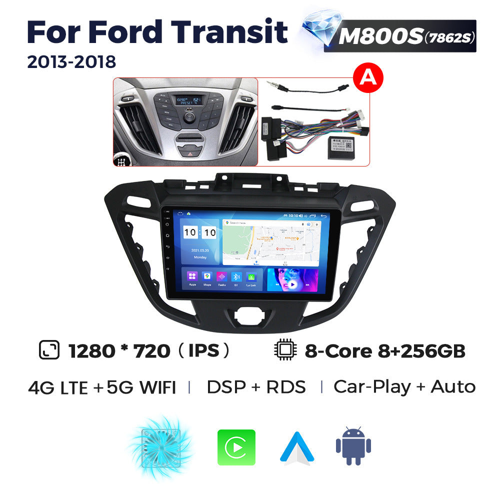 Suitable for ford transit 2013-2018 ford transit ab two android car central control navigators