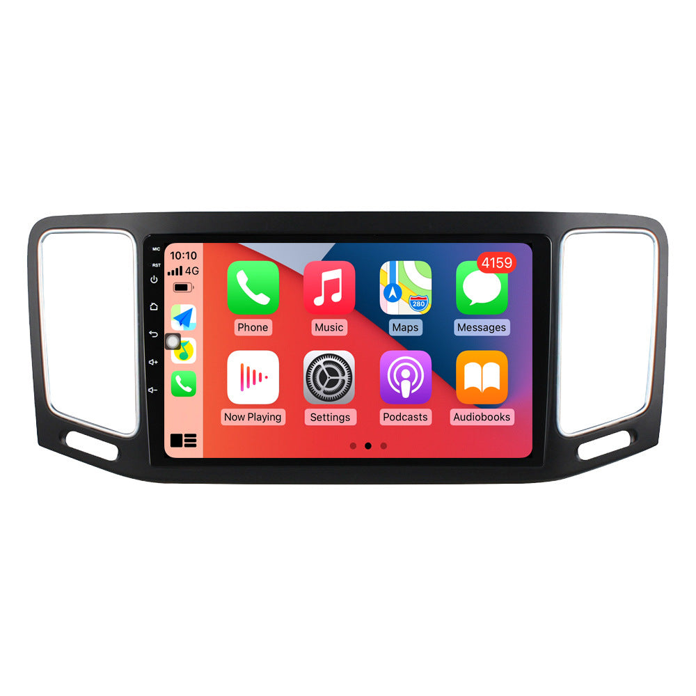 Compatible with the Volkswagen Sharan, 12-18 models, with an Android large screen central control navigation screen 8+128GB