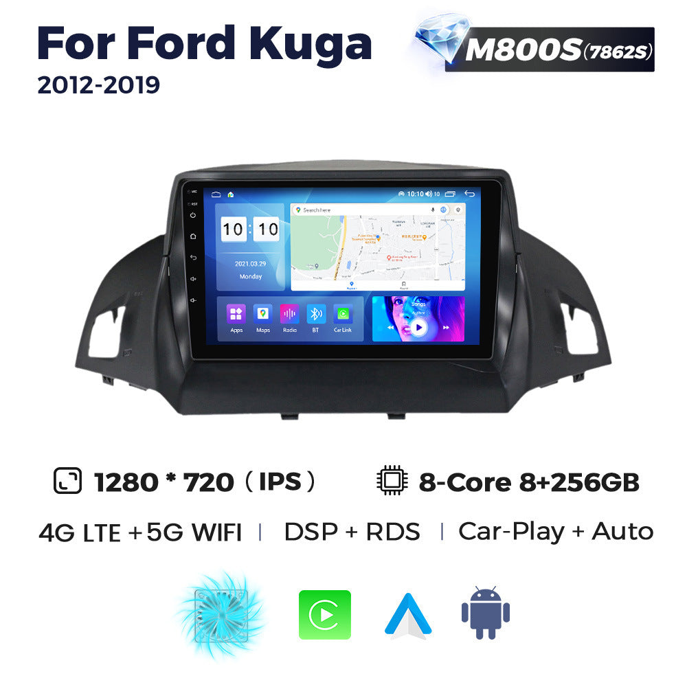 Suitable for ford kuga 2012-2019 ford escape car central control android navigation wireless carplay