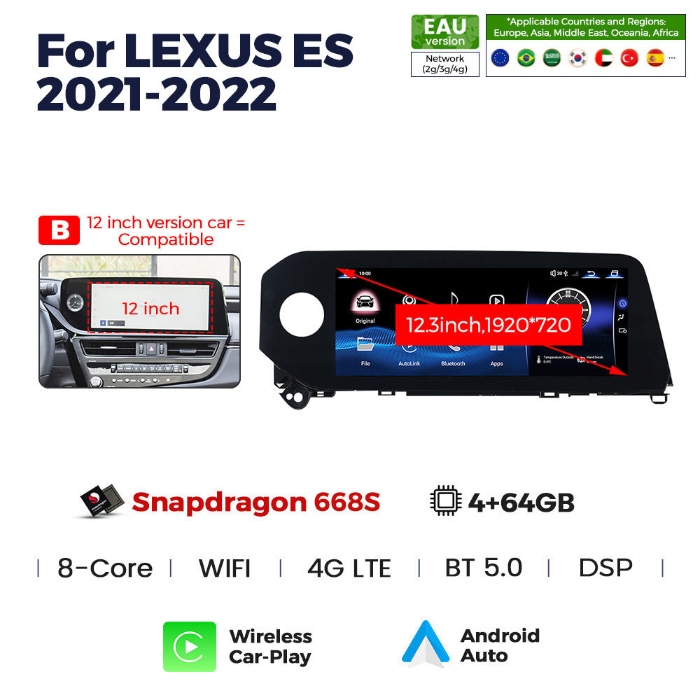 Suitable for lexus es 2021-2022 lexus es new arrival original car upgraded android system navigator