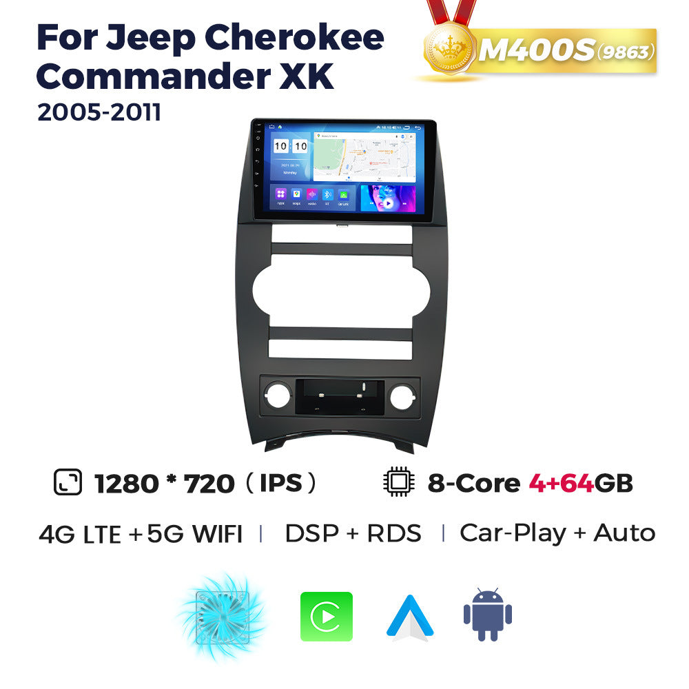 Applicable to Jeep Cherokee Commander XK 05-11 Android large screen central control navigation